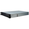 Inter-Tech IPC 2U-2406 Rack Black, Silver