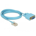 DeLOCK 63341 serial cable Blue 1 m DB-9