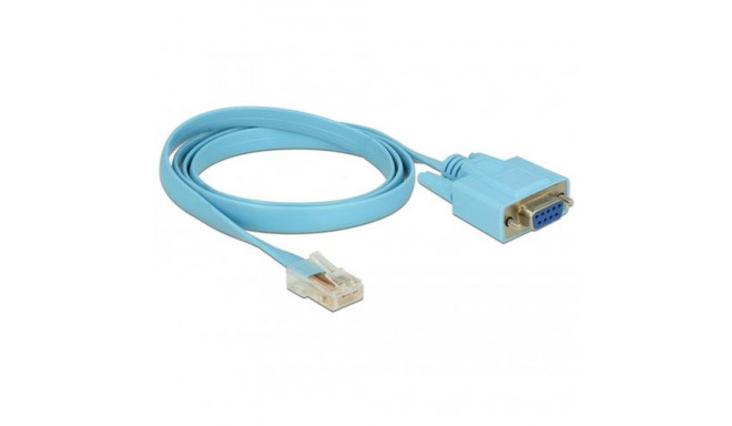 DeLOCK 63341 serial cable Blue 1 m DB-9