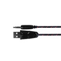 Modecom VOLCANO MC-839 SWORD Headset Wired Head-band Gaming Black