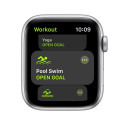 Apple Watch SE OLED 44 mm Digital 368 x 448 pixels Touchscreen 4G Silver Wi-Fi GPS (satellite)