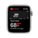 Apple Watch SE OLED 44 mm Digital 368 x 448 pixels Touchscreen 4G Silver Wi-Fi GPS (satellite)