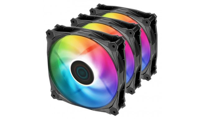 Iceberg Thermal IceGALE Lightning ARGB Computer case Fan 12 cm Black 3 pc(s)