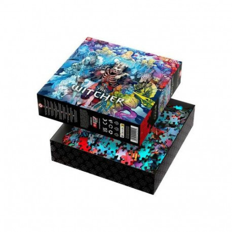 Good Loot The Witcher: Monster Faction Jigsaw puzzle 500 pc(s) Video game