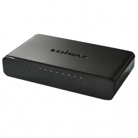 Edimax ES-3308P V2 network switch Managed Fast Ethernet (10/100) Black