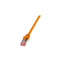 LogiLink Cat.6 S/FTP, 3m networking cable Orange Cat6 S/FTP (S-STP)