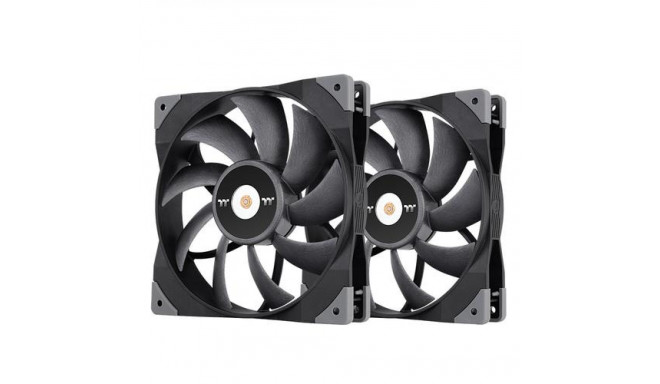 Thermaltake TOUGHFAN 14 Computer case Fan 14 cm Black 2 pc(s)