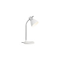 Brilliant Jan table lamp E27 Silver, White