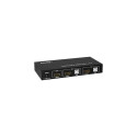 InLine The 2x1 HDMI KVM Switch, 2x1, HDMI 4K2K, USB 2.0 Hub, with Audio