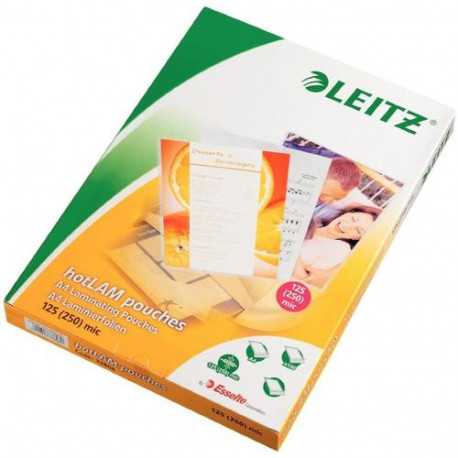 Leitz iLAM Premium Glossy A4 Laminating Pouches, 125 microns, Pack of 100