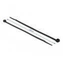 DeLOCK Cable tie with high tensile strength L 200 x W 4.8 mm black 100 pieces
