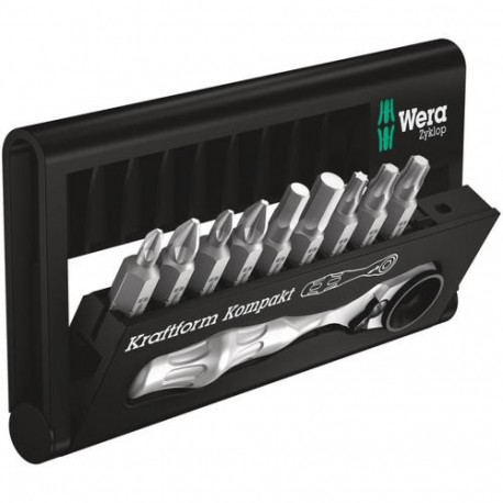 Wera BC 10 Zyklop Mini BT 1 nut driver bit 10 pc(s)