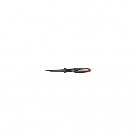 Wiha 00456 voltage tester screwdriver Black, Red, Silver
