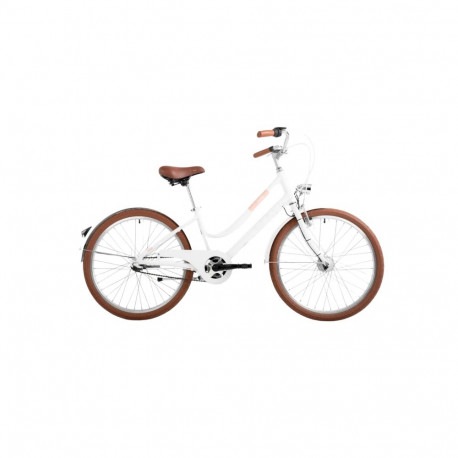 Tüdrukute jalgratas ROMET Panda 2, 24" valge-beež