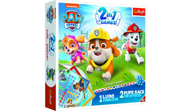 TREFL PAW PATROL lauamäng 2 in 1, Käpapatrull