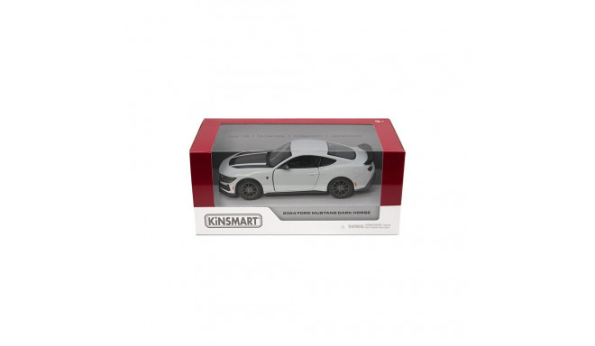 KINSMART metallist mudelauto 2024 Ford Mustang Dark Horse, skaala 1:38