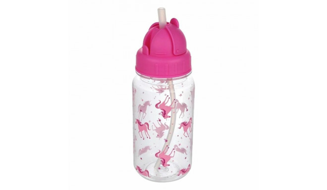 Bottle with Lid and Straw Regatta RCE299-X75 Pink