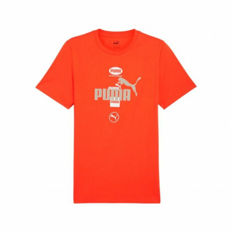 Lühikeste varrukatega T-särk, meeste Puma Puma Power Graphic - XL