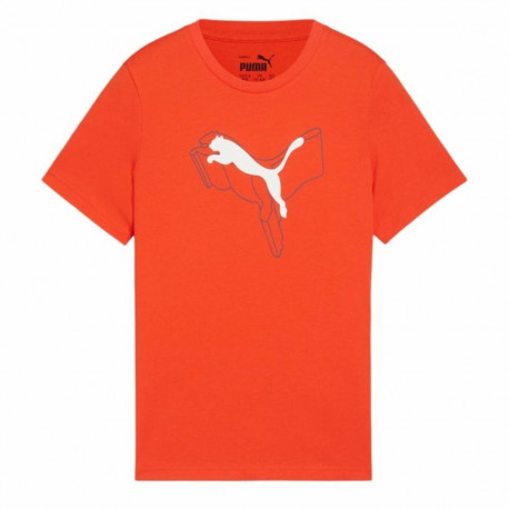 Child's Short Sleeve T-Shirt Puma - 9-10 Years
