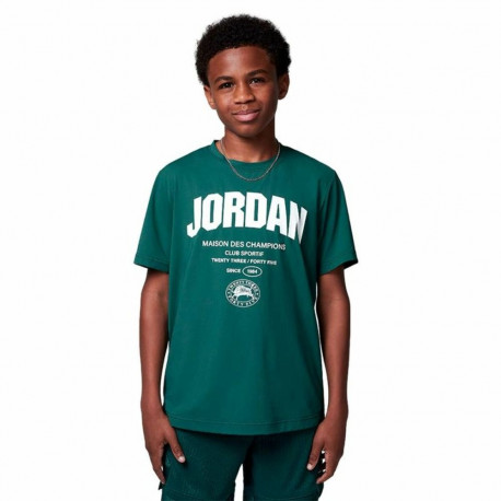 Child's Short Sleeve T-Shirt Jordan Jdb Des Champions - 10-12 Years