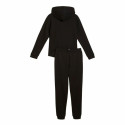 Children’s Tracksuit Puma Hooded Sweat Suit Flecce Cl Black - 11-12 Years