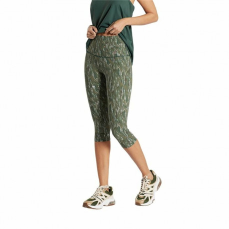 Sport leggings for Women Ditchil Capri Vibrant Olive - L