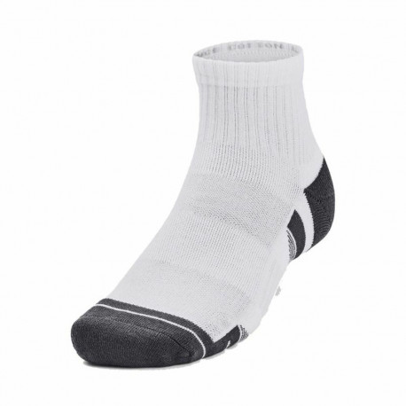 Sports Socks Under Armour Performance White 36-41 3 Pieces - 42-47.5