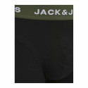Men's Boxer Shorts Jack & Jones Jacaron Solid Trunks Black - L