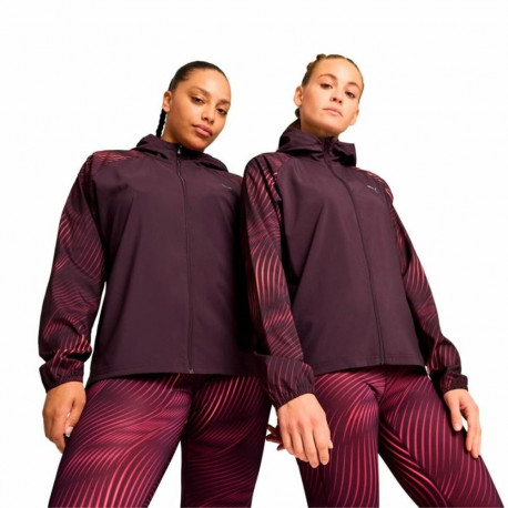 Women's Sports Jacket Puma Run Favorite Aop Woven - XL