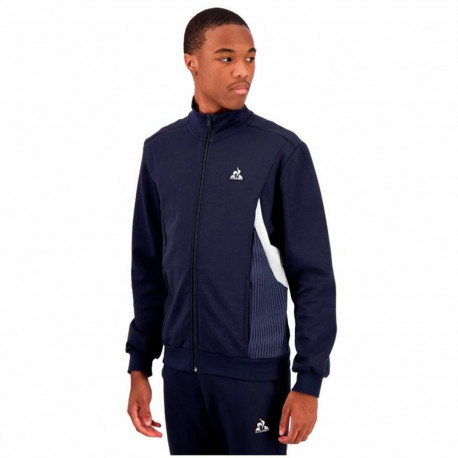 Dressipluus ilma kapuutsita, meeste Le coq sportif Heritage Fz Sweat N°1 Tumesinine - S