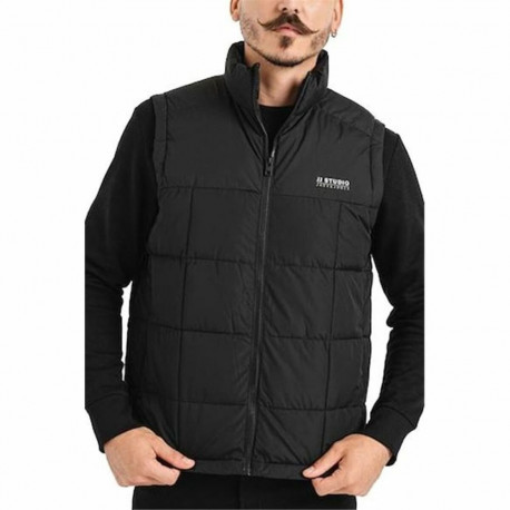 Men's Sports Gilet Jack & Jones Jjben Square Bodywarmer Black - S