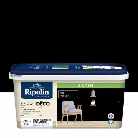 Primer Paint Ripolin noir Satin finish 2,5 L