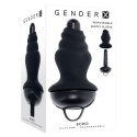 Vibrating Butt Plug Evolved Gender X Black