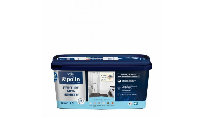 Kruntvärv Ripolin Valge Satineeritud 2,5 L