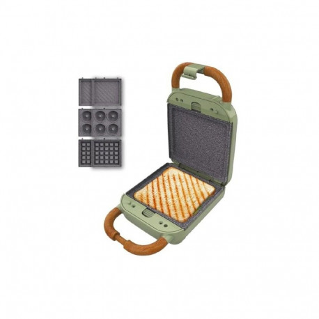 Sviestmaižu Aparāts Cecotec Rock'nToast Retro One 600 W 700 W Zaļš