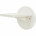 Wall Bracket Trixie White Wood Ø 19 × 22 CM
