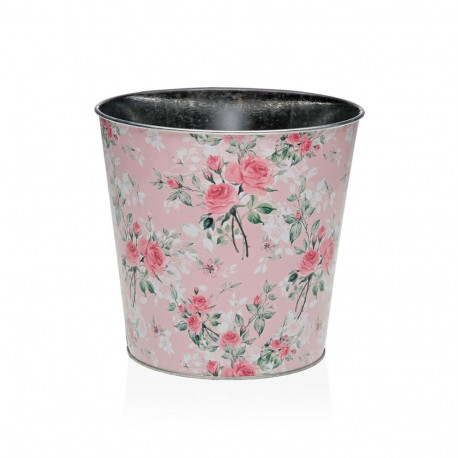 Lillepott Versa XL Roosa Metall Minimalistlik 16,5 cm