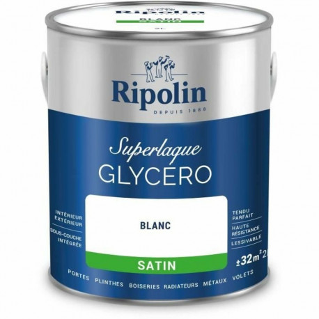 Primer Paint Ripolin 447559 White Satin finish 2 L
