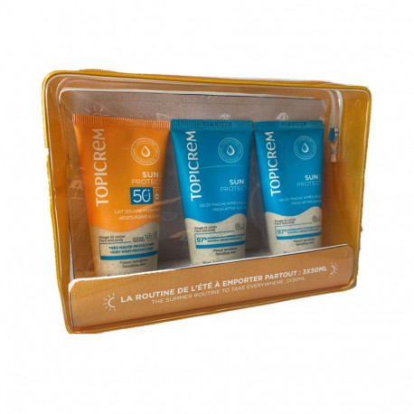TOPICREM SUN PROTECT SPF50+ ESTUCHE 3 pz