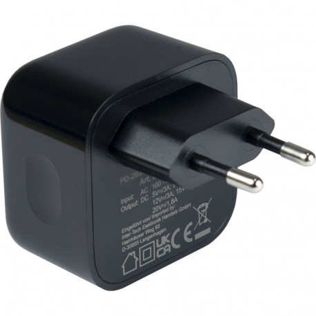 "Charger USB-C 36W Black Inter-Tech PD-2036"