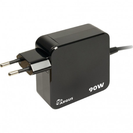 Inter-Tech laadija PD-2090 USB-C 90W, must