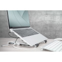 "Notebook-Ständer mit integriertem USB-C™ Hub 5-Port PD Ladefunktion DIGITUS Silber"