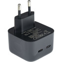 "Charger USB-C 36W Black Inter-Tech PD-2036"