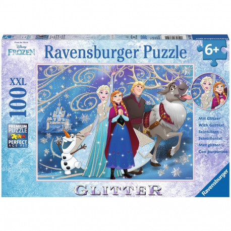 "Ravensburger Frozen Glitzernder Schnee 100 Teile XXL"