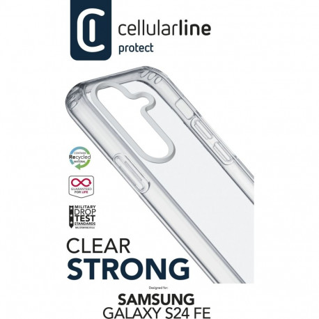 "Cellularline Clear Strong Case fr Samsung S24 FE"
