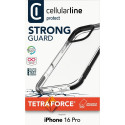 "Cellularline Strong Guard Case iPhone 16 Pro Clear"