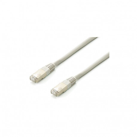 "Equip Patchkabel Cat6A 10x/set S/FTP 2xRJ45 1.00m gr Plat."