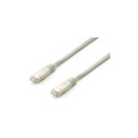 "Equip Patchkabel Cat6A 10x/set S/FTP 2xRJ45 1.00m gr Plat."