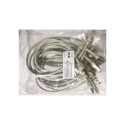 "Equip Patchkabel Cat6A 10x/set S/FTP 2xRJ45 0.50m gr Plat."