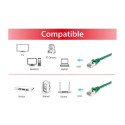 "Equip Patchkabel Cat6A S/FTP 2xRJ45 20.00m grün LSZH Polybeutel"